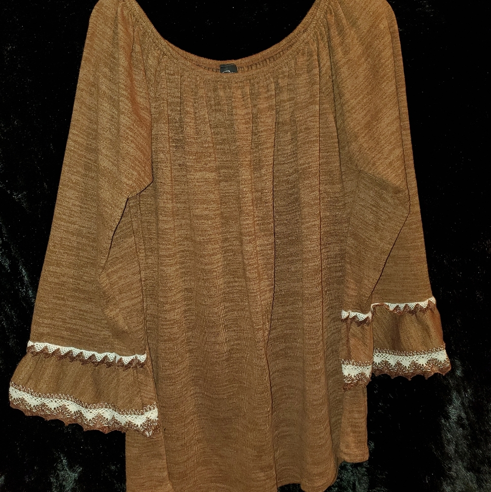 Off shoulder sweater